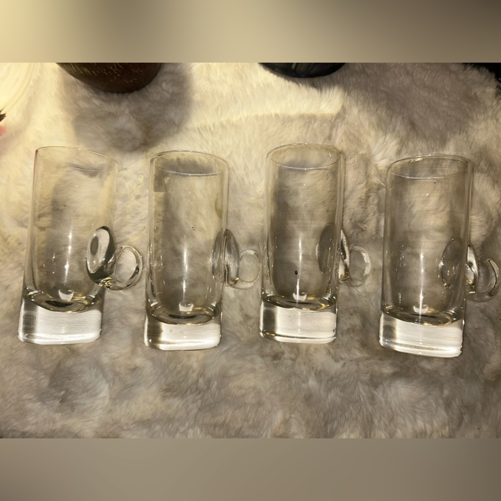 50%offw❤️ Lenox Irish Glass Coffee Mugs Set of Four